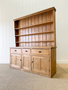 A 19th Century Pine Welsh Dresser or Cupboard