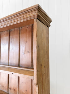 A 19th Century Pine Welsh Dresser or Cupboard