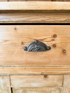 A 19th Century Pine Welsh Dresser or Cupboard