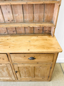 A 19th Century Pine Welsh Dresser or Cupboard