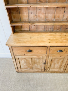 A 19th Century Pine Welsh Dresser or Cupboard