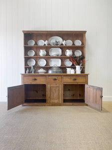 A 19th Century Pine Welsh Dresser or Cupboard