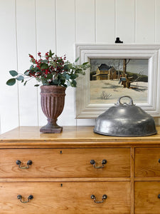 A 19th Century English Bank of Drawers Sideboard