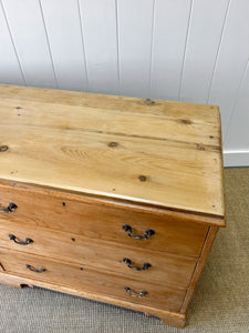 A 19th Century English Bank of Drawers Sideboard