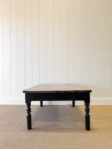 An Antique English Country Pine Coffee Table