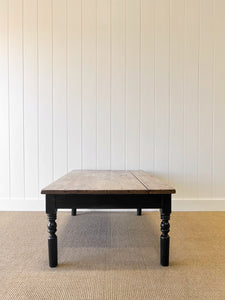 An Antique English Country Pine Coffee Table