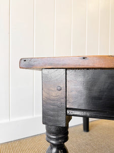 An Antique English Country Pine Coffee Table