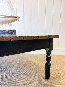 An Antique English Country Pine Coffee Table