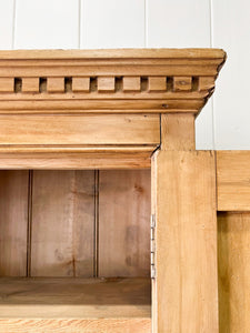 A Handsome English 19th Century Pine Cupboard