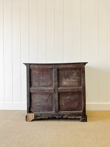 An Ancient 17-18th Century English Country Oak Chest of Drawers