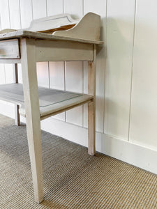 An Antique Galleried Washstand or Console Table