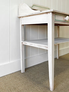 An Antique Galleried Washstand or Console Table