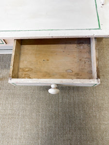 An Antique Galleried Washstand or Console Table