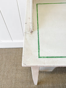 An Antique Galleried Washstand or Console Table