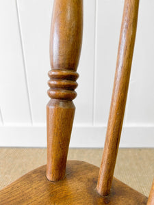 An Antique Set of 4 Early 19th Century Stick Back Chairs