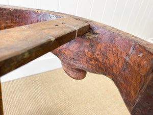 An Antique Belgian or French Louis XV Chestnut Side Table with Marble Top 18th Century