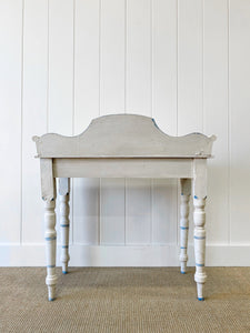 An Antique Chinoiserie Galleried Washstand or Console Table