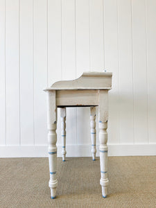 An Antique Chinoiserie Galleried Washstand or Console Table