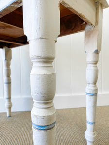 An Antique Chinoiserie Galleried Washstand or Console Table