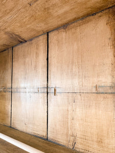 An Early 19th Century Pine Welsh Dresser or Cupboard with Chamfered Corners