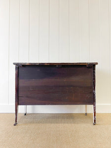 A Lovely Painted Pine Chest of Drawers Dresser on Castors - Tulips!