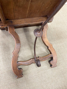 A Vintage Spanish Oak 7ft Dining Table