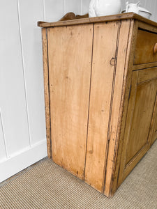 A 19th Century Pine Cupboard or Sideboard c1880