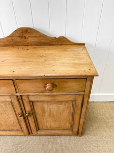 A 19th Century Pine Cupboard or Sideboard c1880