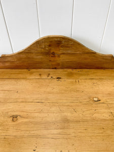 A 19th Century Pine Cupboard or Sideboard c1880