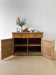 A 19th Century Pine Cupboard or Sideboard c1880