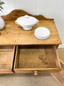 A 19th Century Pine Cupboard or Sideboard c1880