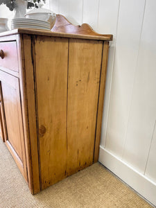 A 19th Century Pine Cupboard or Sideboard c1880