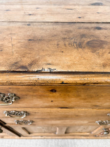 An Antique English Pine Sideboard c1890