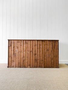 An Antique English Pine Sideboard c1890