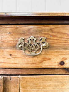 An Antique English Pine Sideboard c1890