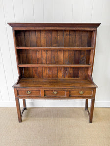 A George III Style Oak Welsh Dresser