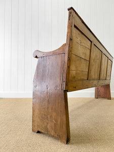 A Good 19th Century English Hall Bench