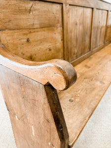 A Good 19th Century English Hall Bench