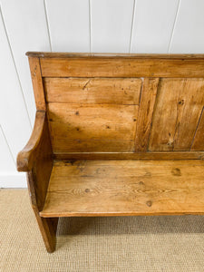 A Good 19th Century English Hall Bench