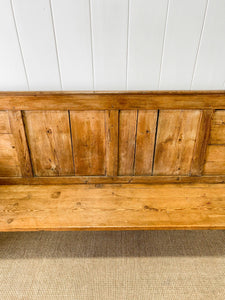 A Good 19th Century English Hall Bench