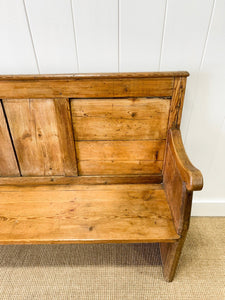 A Good 19th Century English Hall Bench