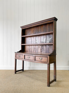 A George III Style Oak Welsh Dresser