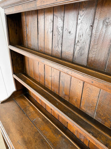 A George III Style Oak Welsh Dresser