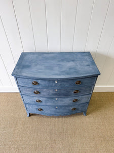 A Regency English Chest of Drawers Dresser c1830