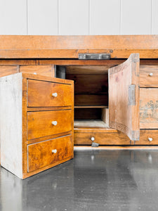 A Biedermeier Antique Writing Cylinder Bureau/Desk with Drawers c1880