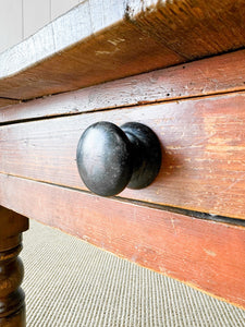 An Antique English Country Pine Coffee Table