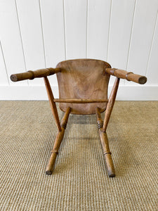 An Antique Set of 4 Spindle Back Chairs