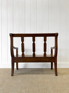 A Good 19th Century English Elm Bench