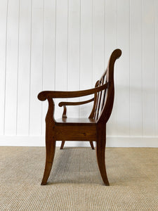 A Good 19th Century English Elm Bench