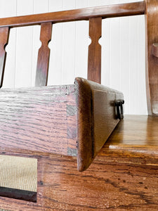 A Good 19th Century English Elm Bench